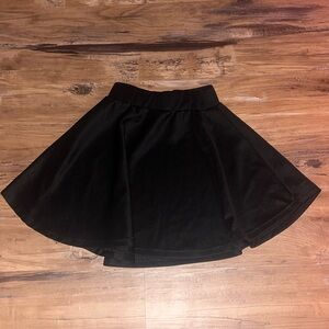 black skirt, size extra small, spirit